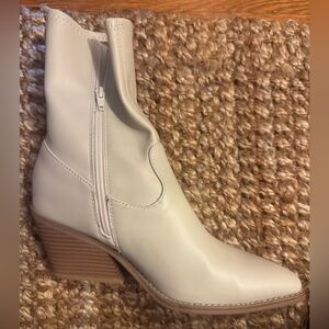 Target White Heeled Western Boots